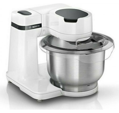 Bosch MUMS2EW00 Κουζινομηχανή 700W με Ανοξείδωτο Κάδο 3.8lt